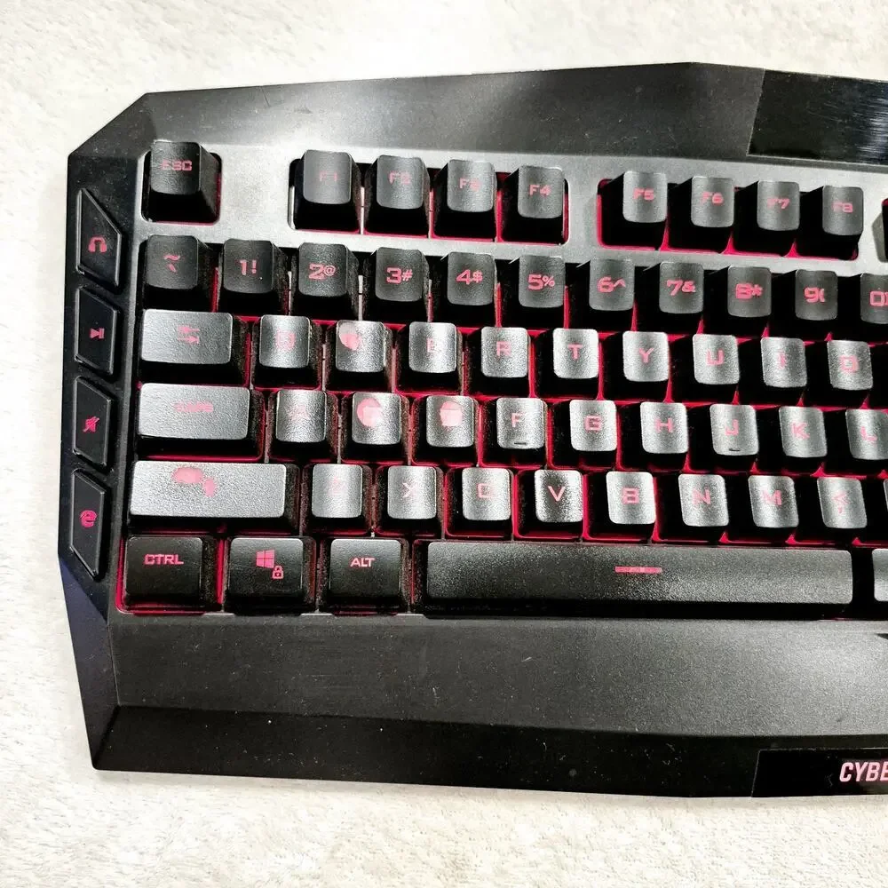 CyberPowerPC led gaming keyboard wired USB